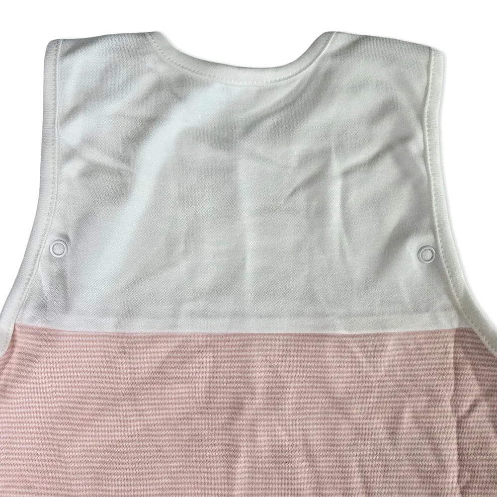 MORI Clever Sleeping Bag 0-2 Years Blush Stripe Bamboo Organic Cotton NWT‎